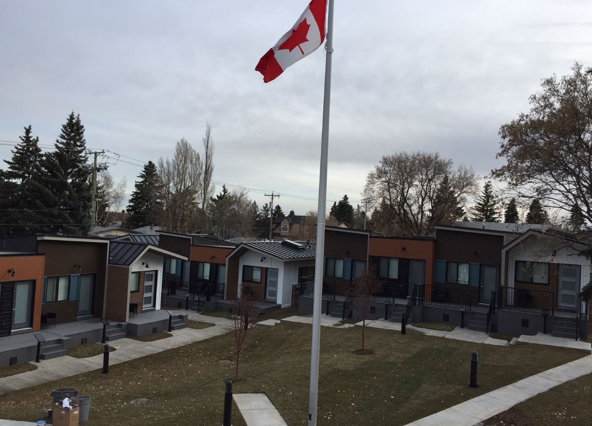 Canada tiny home village for veterans