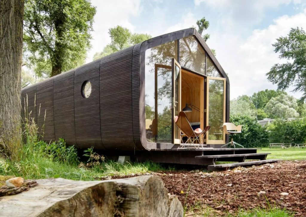 This Modular Tiny House is Completely Made of Cardboard