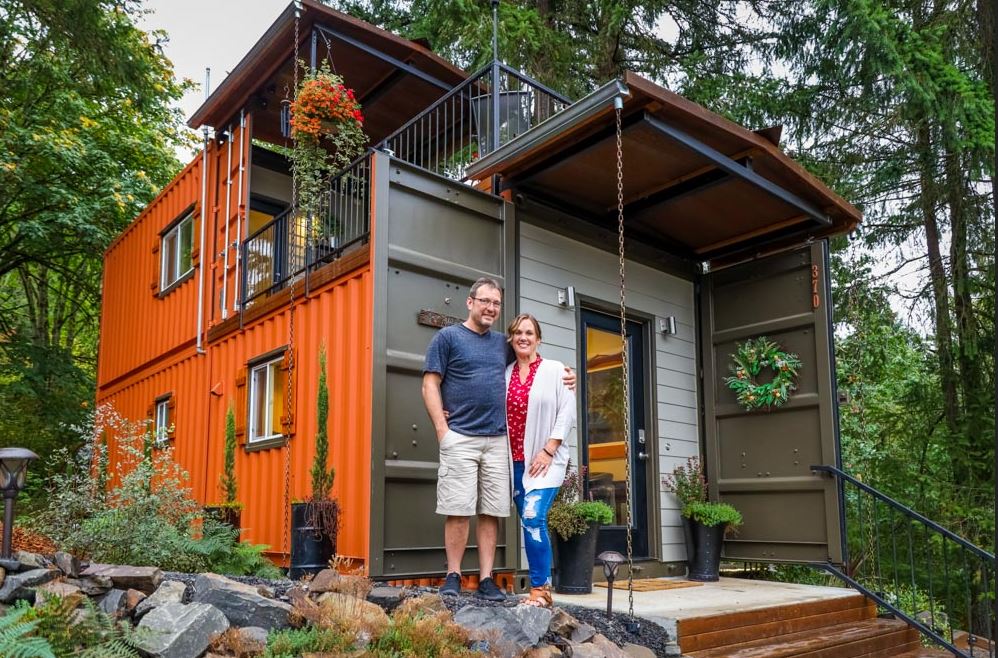 Types of Tiny Houses - Shipping container