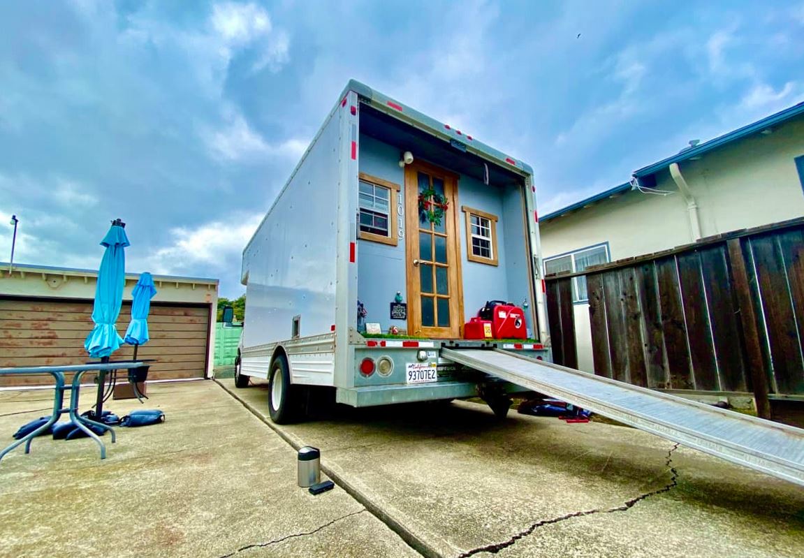 Unique Tiny House on wheels