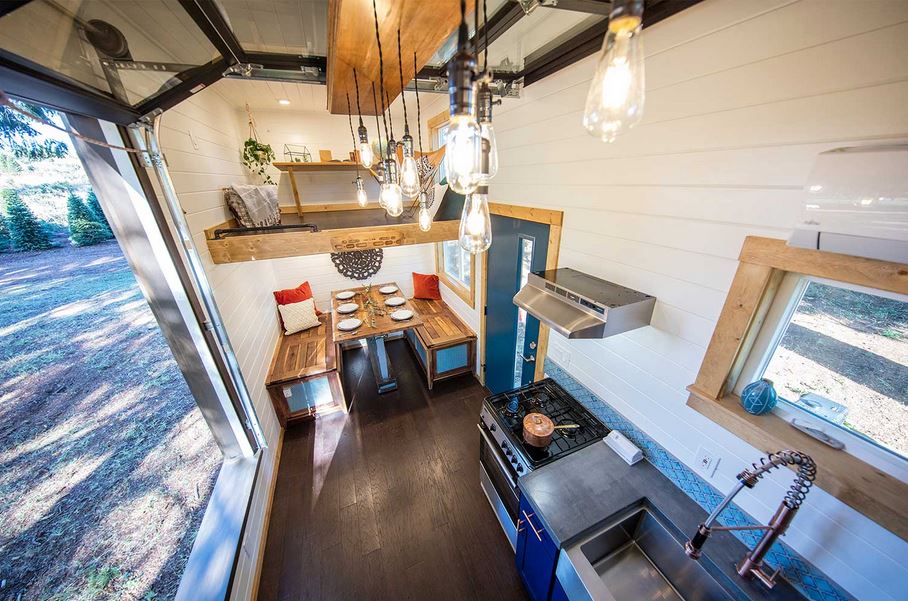 Unique Tiny House on wheels