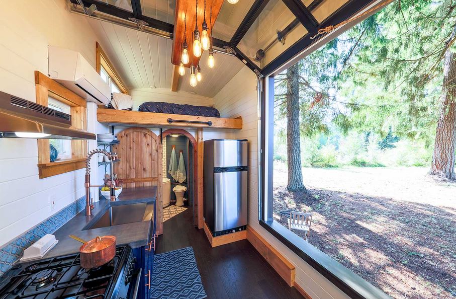 Unique Tiny House on wheels