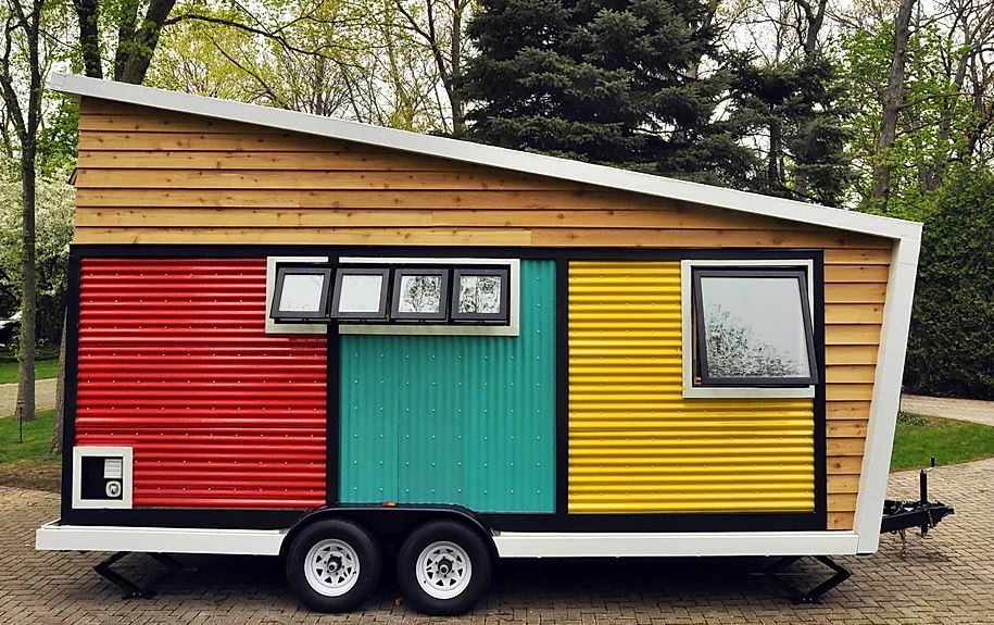 Unique Tiny House on wheels