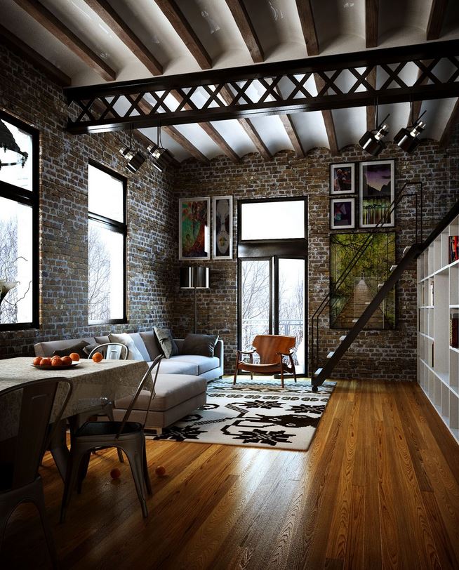 5 Industrial Studio Apartments That Will Inspire You