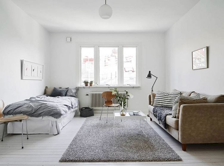 Scandinavian style studio