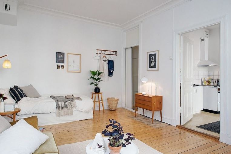 Scandinavian style studio