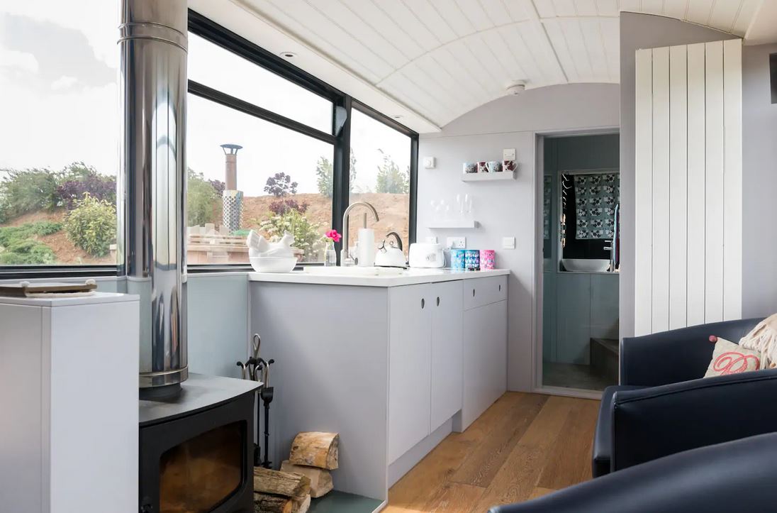 Converted Bus Scotland Airbnb