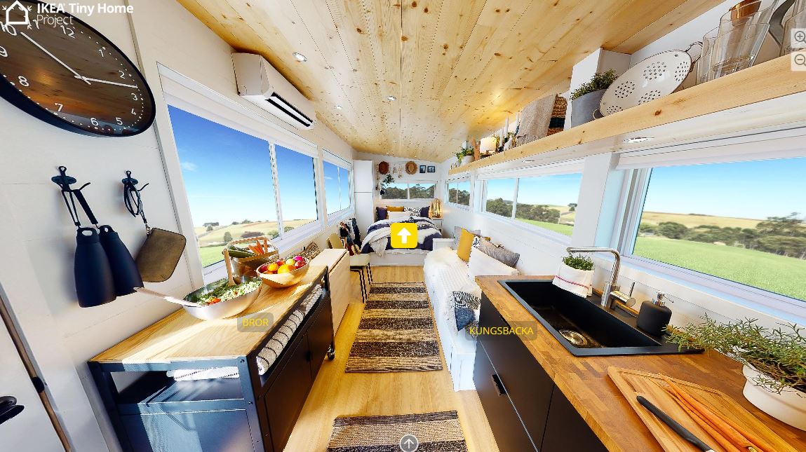 PHOTOS Inside IKEA's New Tiny House