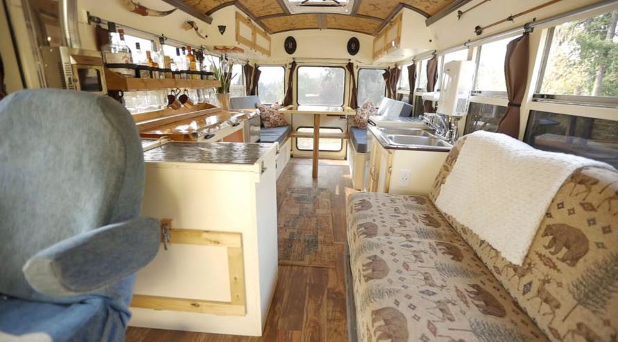 school bus conversion