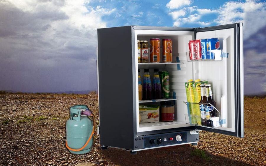 propane refrigerator for a tiny house