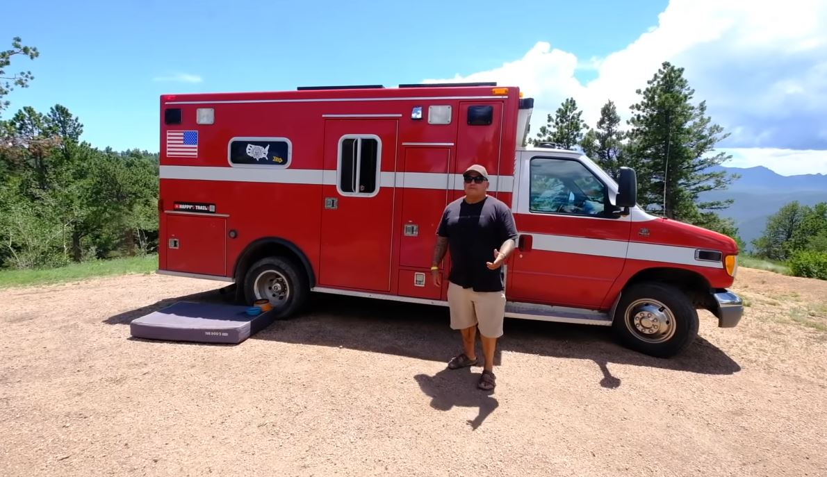 ambulance tiny house conversion