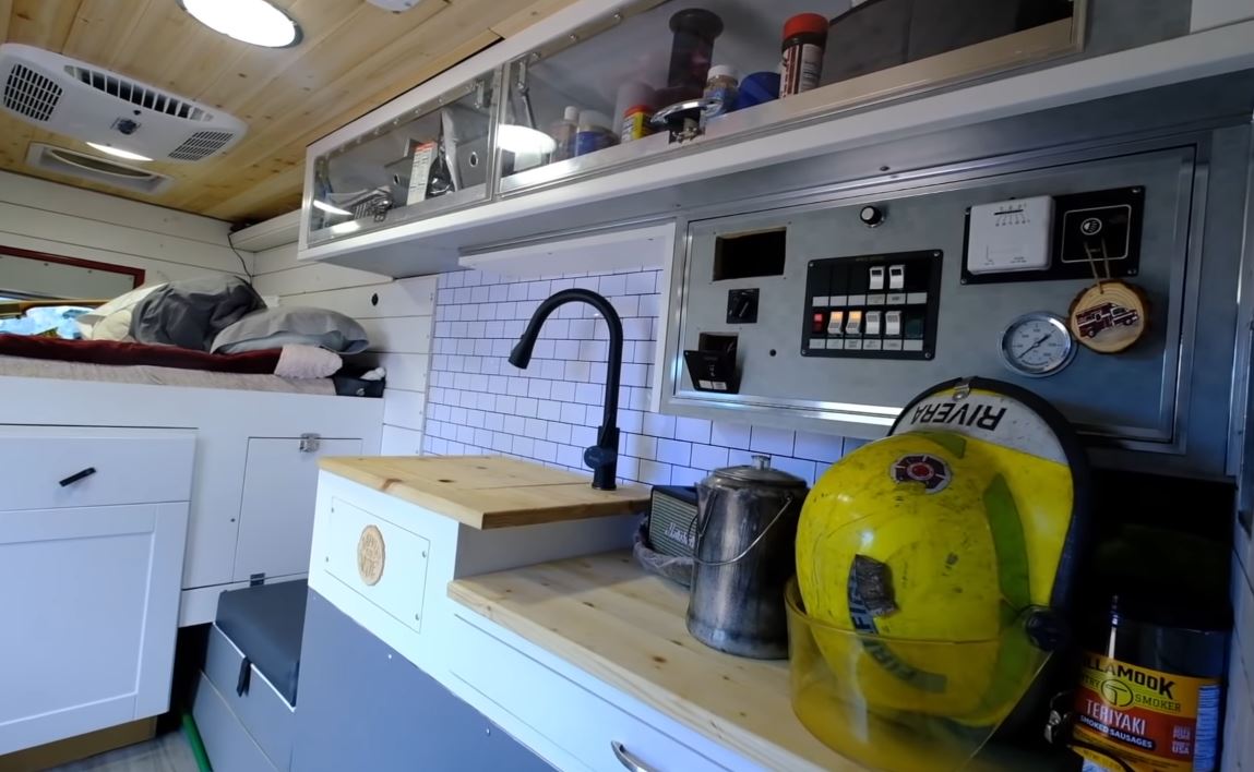 ambulance tiny house conversion