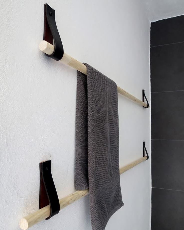Small bathroom hanging shelf 19