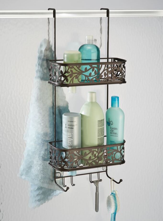 Small bathroom hanging shelf 26