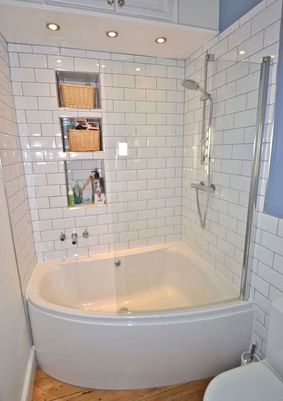 corner shower tile ideas