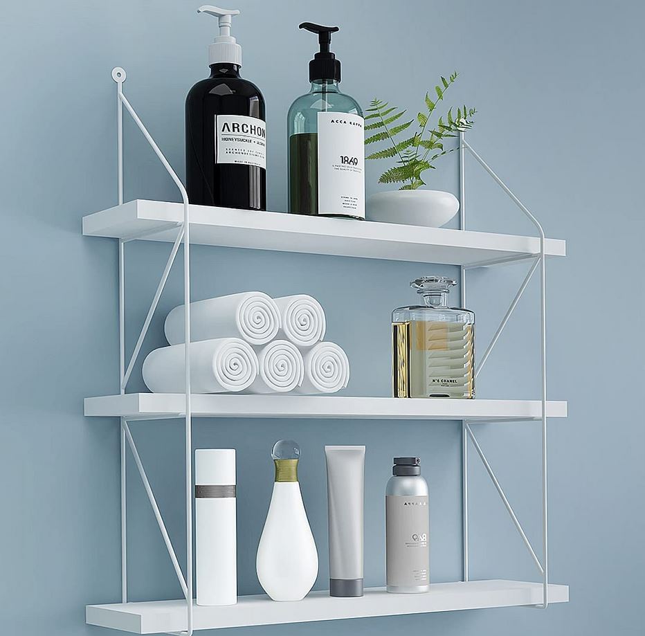 small bathroom wall shelf 12