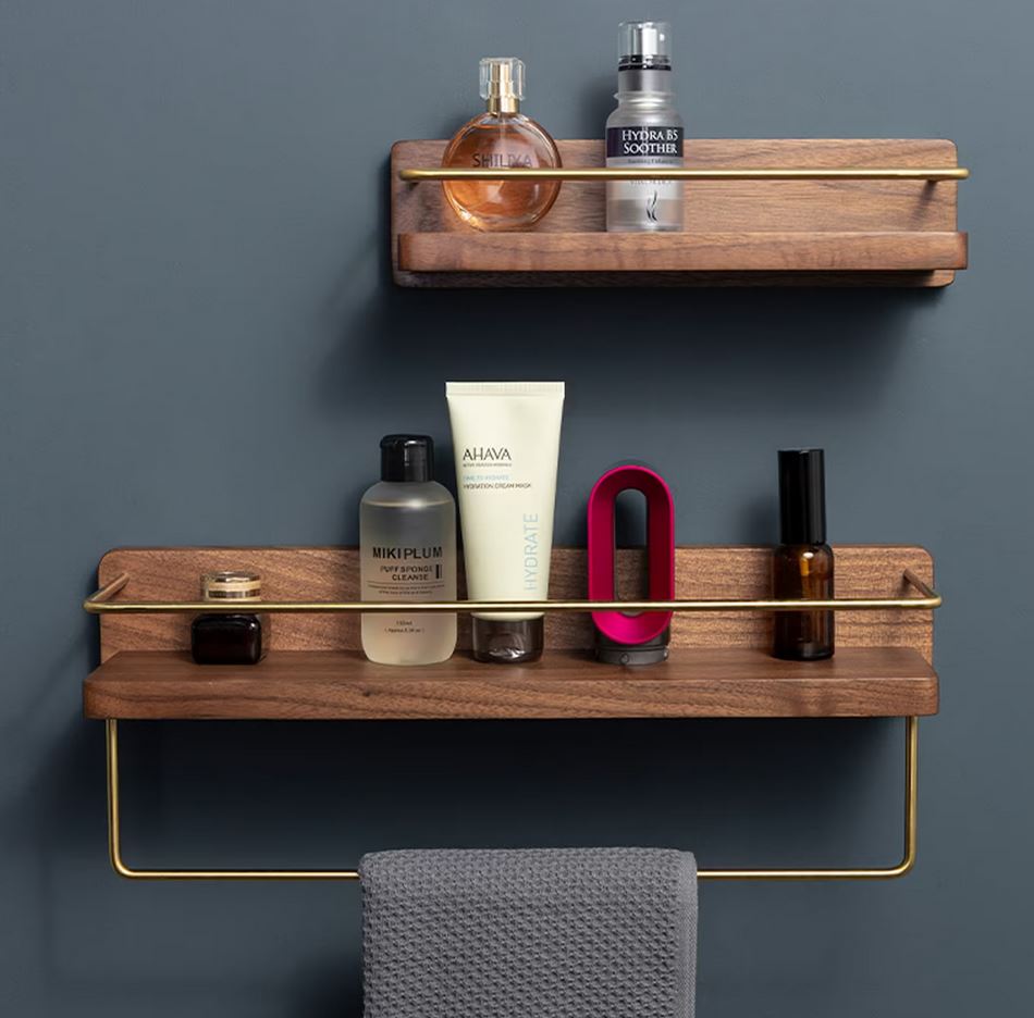 small bathroom wall shelf 15