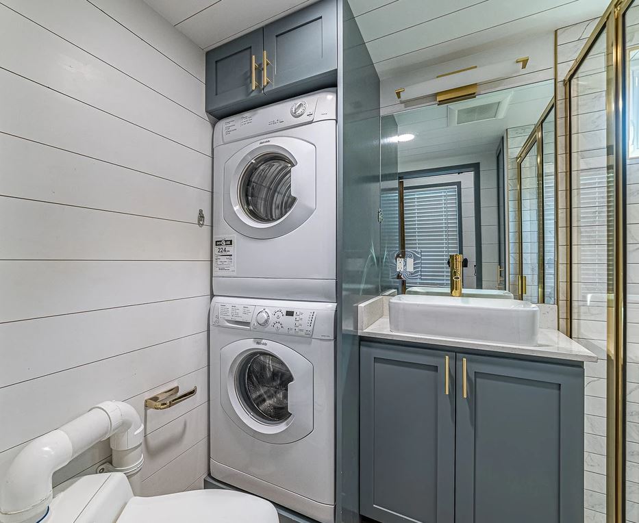 washer dryer small bathroom ideas