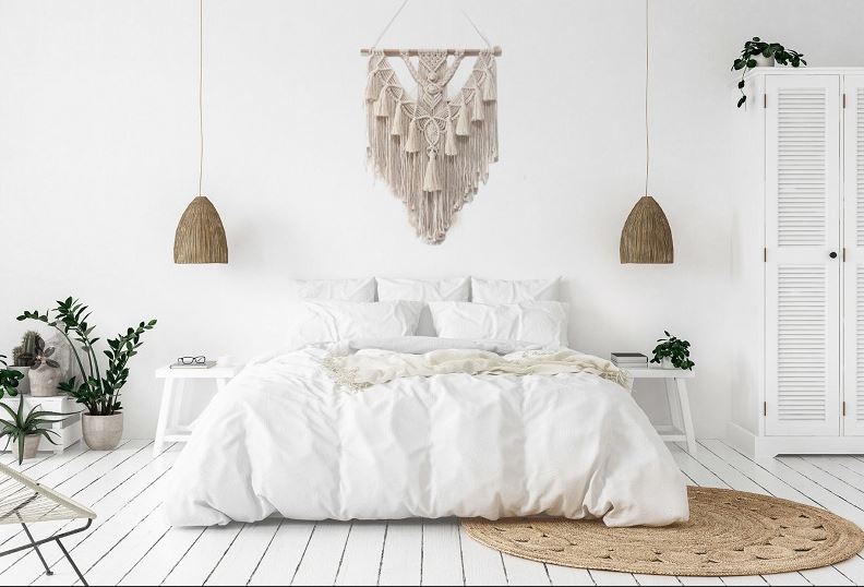 Scandinavian Boho decor ideas for your tiny house bedroom