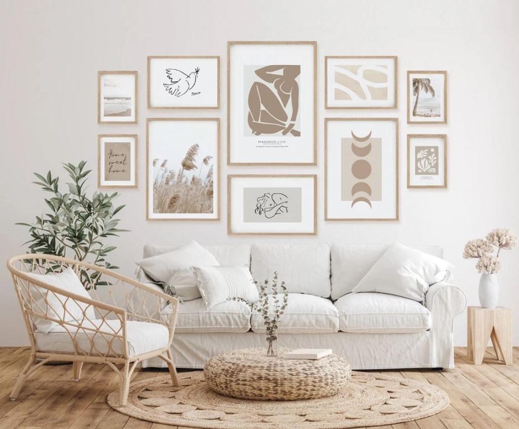 Beige Boho decor ideas for your tiny house bedroom