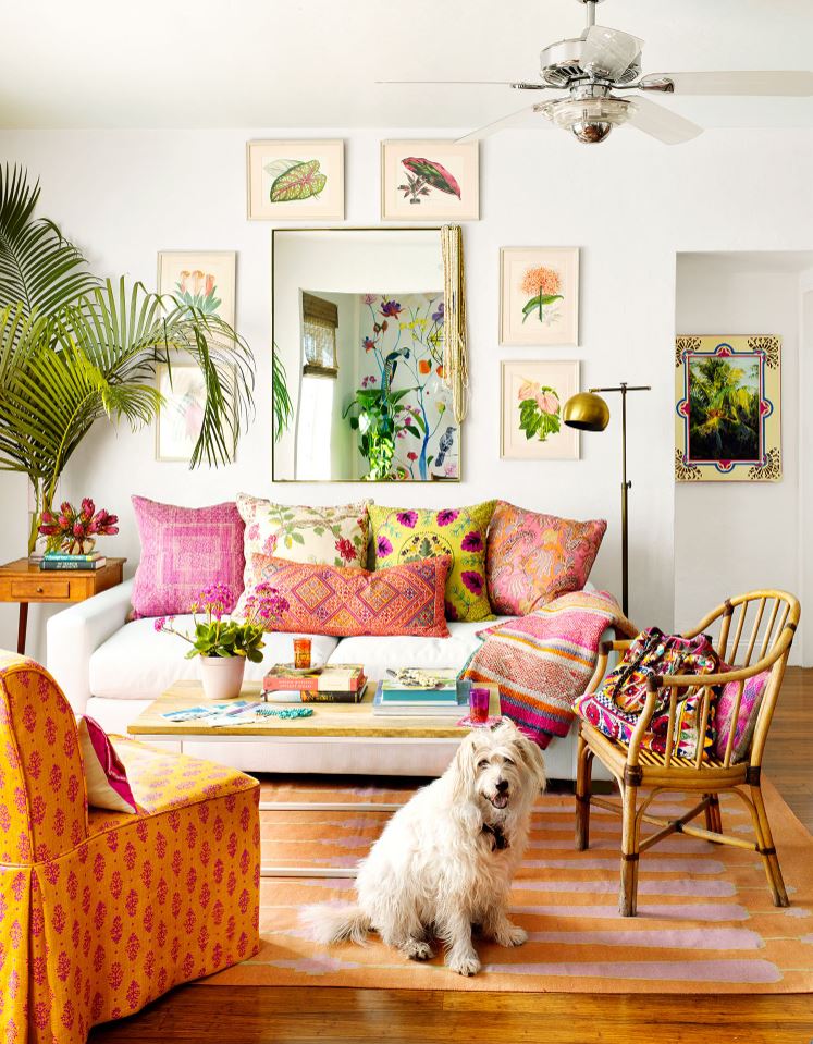 Colorful Boho decor ideas for your tiny house