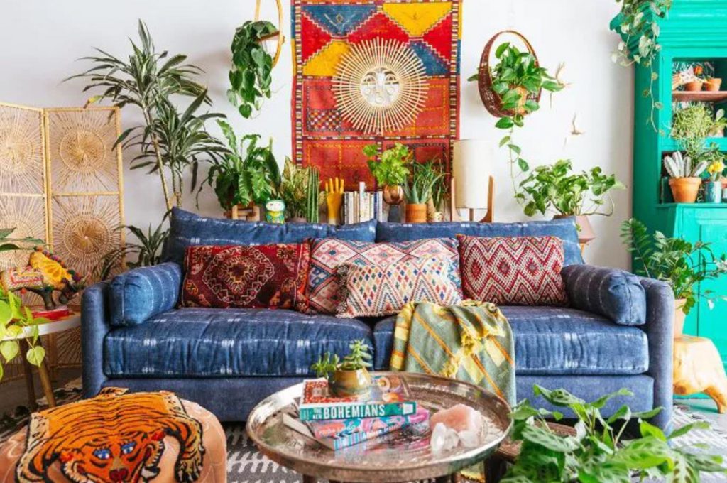 Colorful Boho decor ideas for your tiny house