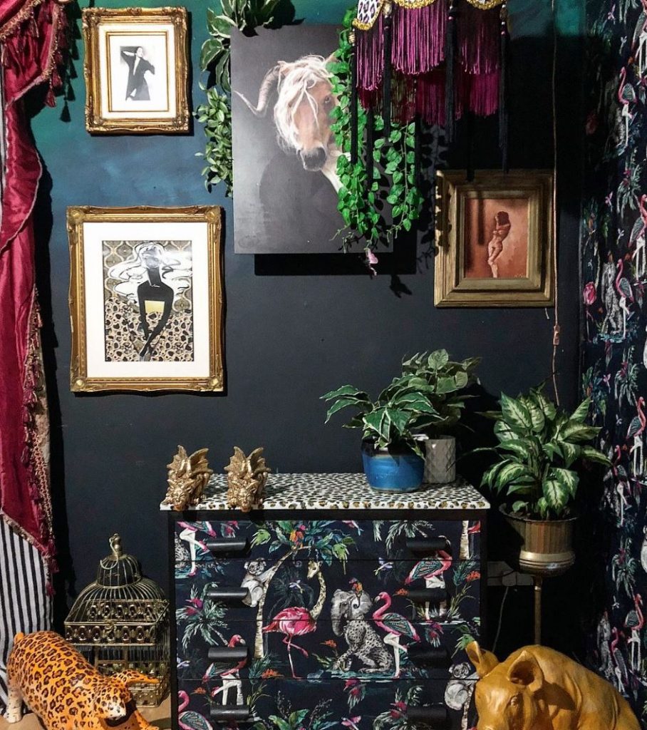 Dark Boho decor ideas for your tiny house 4