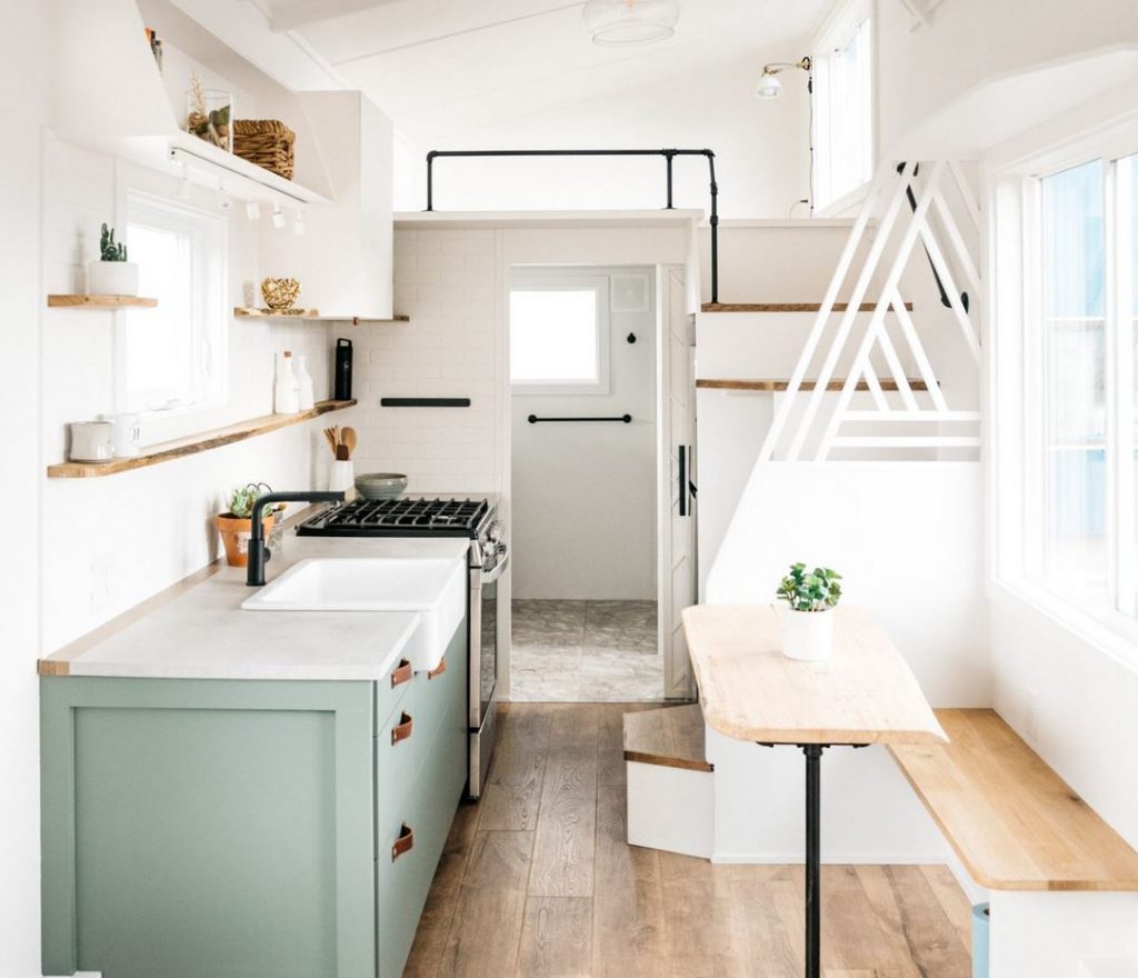 Small kitchen space ideas for your tiny house 2