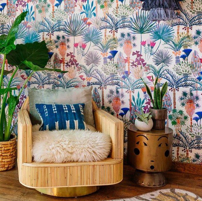 Funky Boho decor ideas for your tiny house wall