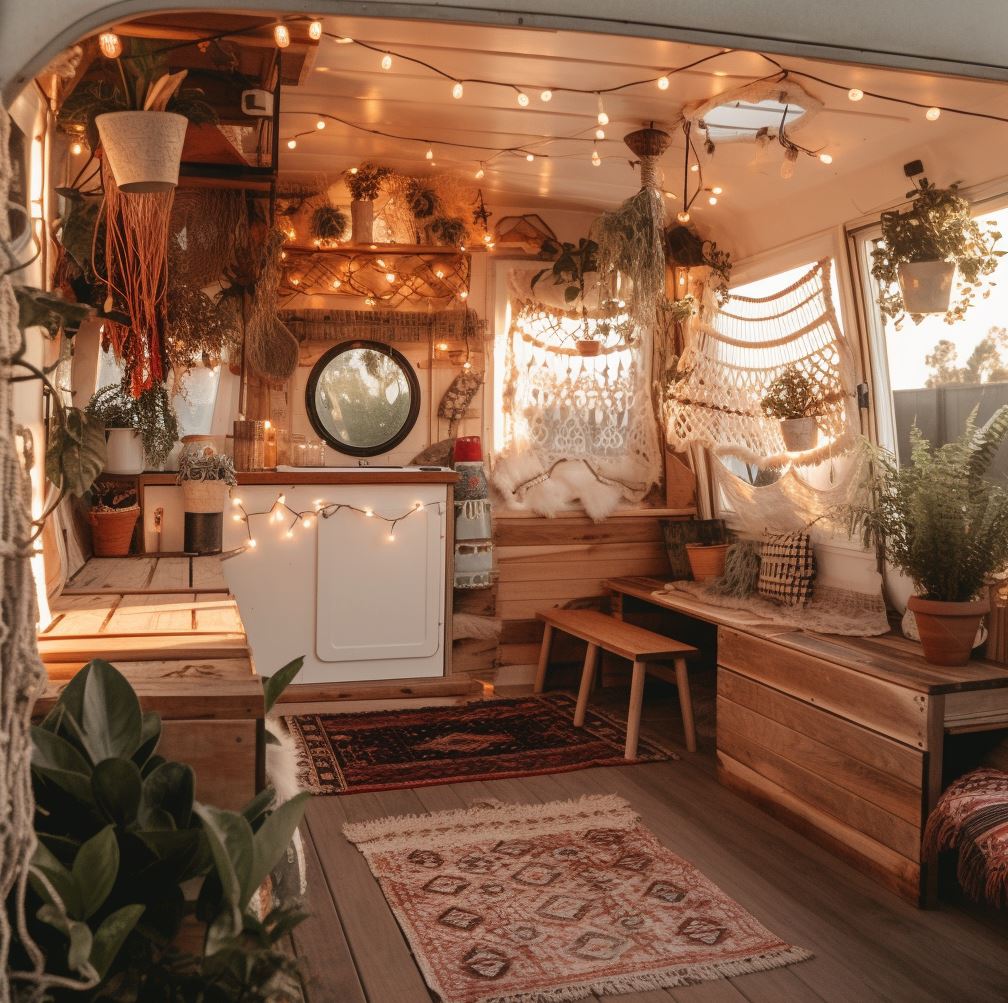 String lights ideas for a boho decor