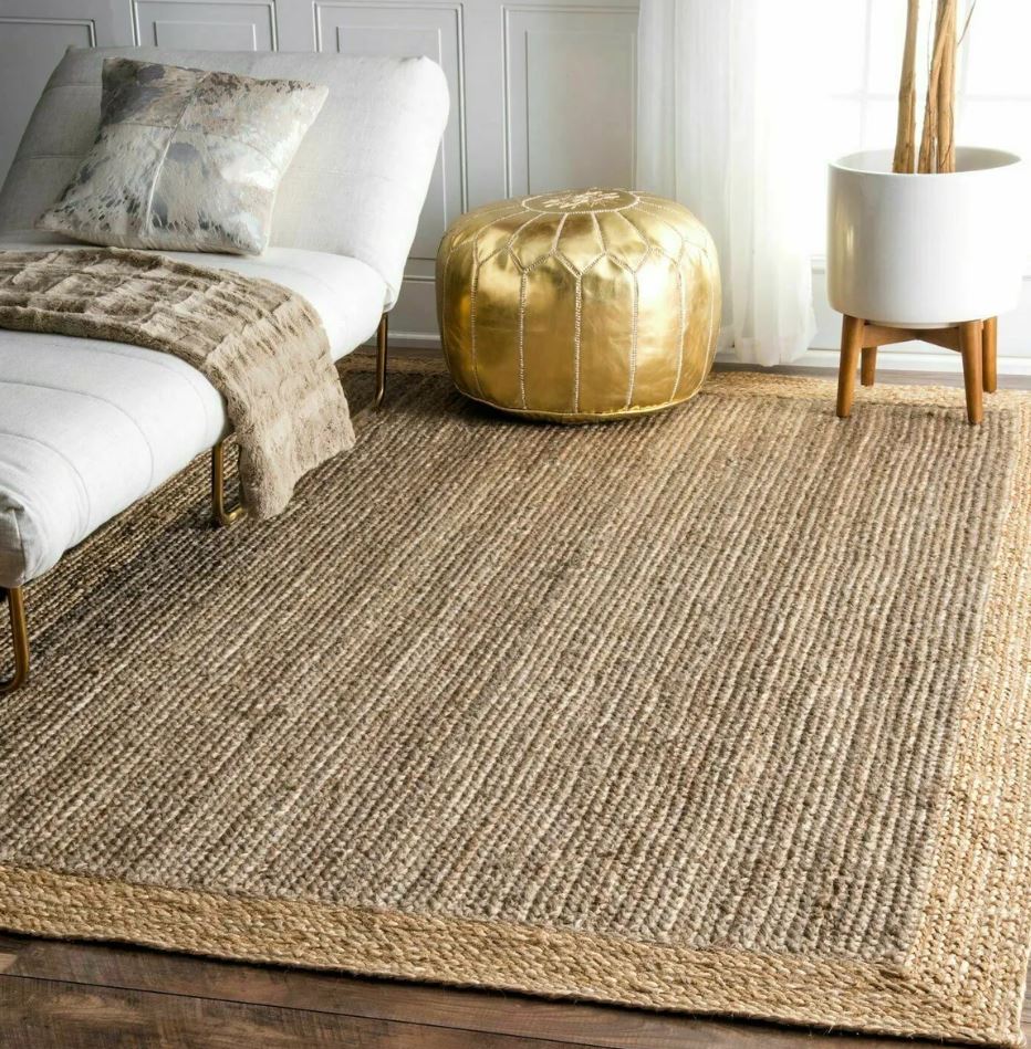 Jute rug boho idea